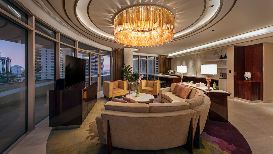 A closer look at Luxury Penthouse Suite And Spa Rooms